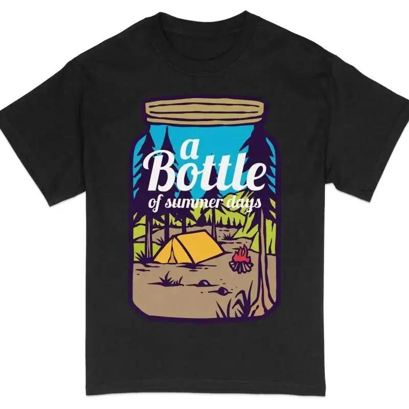 Camping T shirt Bottle of Summer Days Nature Lover Forest and 28
