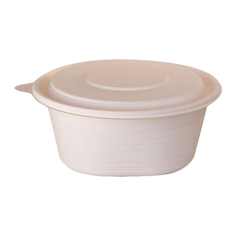 Compostable Corn Starch Round Disposable Meal Box