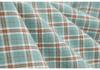 Retro Hepburn Plaid Dress with Lace-Up Bow and Stand Collar, Christmas Edition