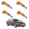 4 Piece New Genuine Fuel Injector For Suzuki Ciaz 1.4L Gasoline Petrol N915