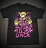 Vtg Iwrestledabearonce Band It's All Happening Shirt Black S To 5XL SG345