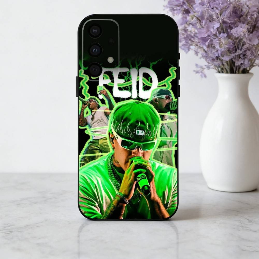 

F-Feid-D F-Ferxxo S-SIXDO S-Singer Phone Case For Samsung Galaxy A73,A72,A71,A70,A53,A52,A51,Soft Silicone Black Cover Samsung a71 5g