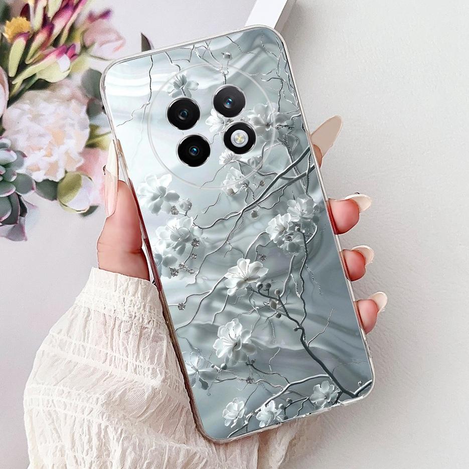 For Realme 13 Pro 5G Case RMX3990 Colorful Flowers Painted Cover Soft Slim Phone Case For Realme 13 Pro Plus Realme13 Pro+ Shell