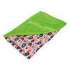 Reptile Sleeping Bag Soft and Warm Bearded Dragon Bed with Pillow for Bearded Dragon Leopard Gecko(Lip Print Green