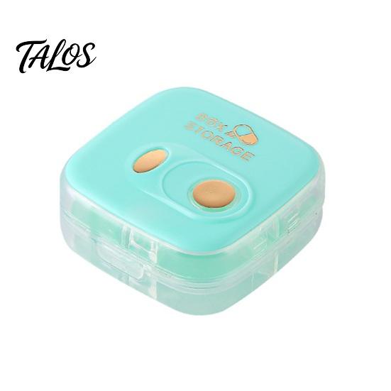 Portable Pill Box, 8 Compartment Travel Pill Organizer, Sealing Waterproof Dustproof Medicine Case, for Daily Supplements And Medication