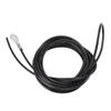 Pulley Cable Steel Fitness Cable Black Adjustable Strong Coated Pulley Machine Accessory for Gym Home Workout Exercise