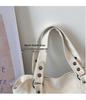 Stylish Large-Capacity Women's Tote: Versatile Solid Color Crossbody & Shoulder Bag