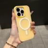 Luxury Wireless Charging ForMagsafe Phone Case ForiPhone 17 Air 11 12 13 14 15 16 Pro Max Magnetic Candy Bumper Matte Cover