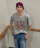 Nodi Final Boss Dragon Crop Tee Melange Gray