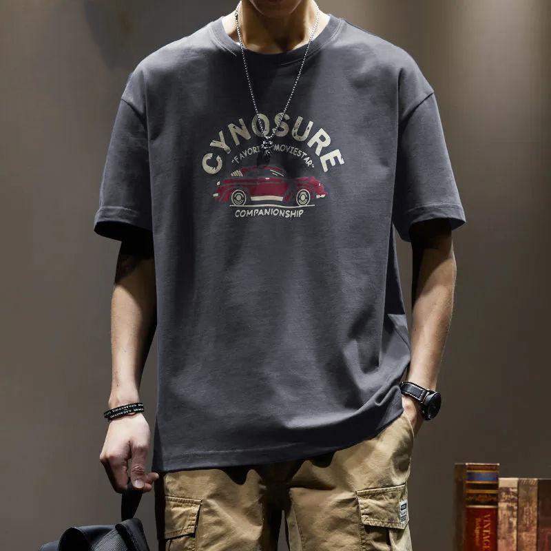 GMXIA Pánská móda Ležérní Letní Jarní Topy a Trička