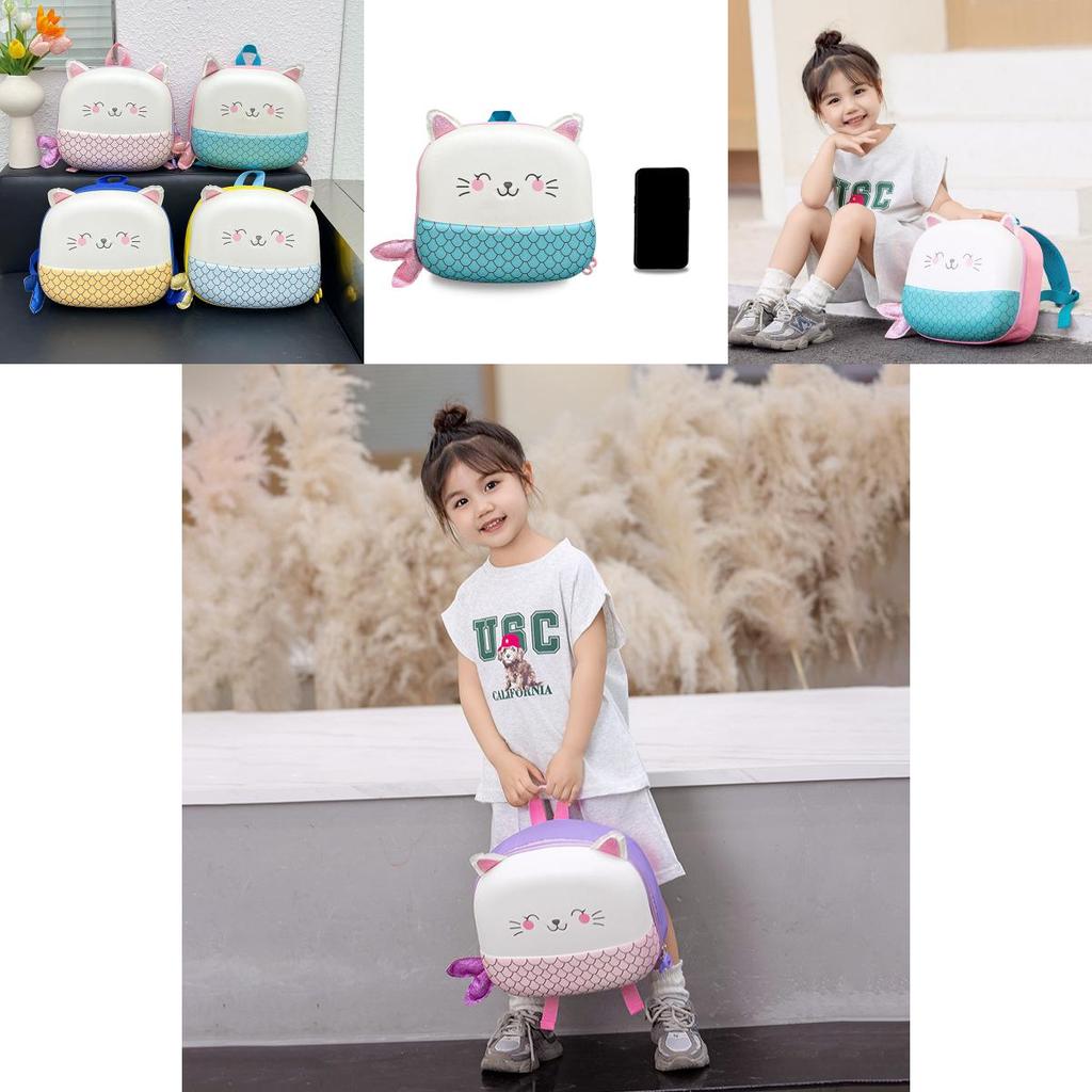 Cute Animal Design Kids Backpack Oxford Fabric School Bag For Boys And Girls
