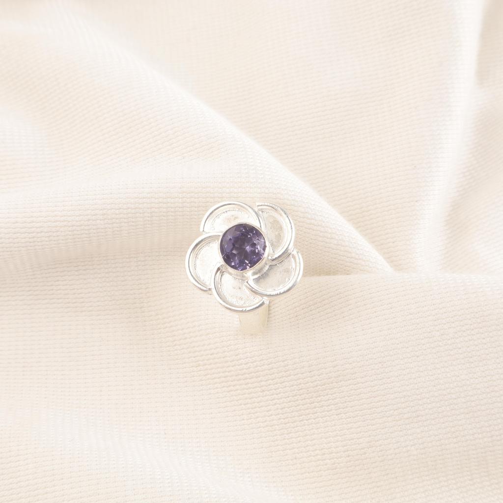 Wonderful Iolite Ring Gemstone Jewelry, 925 Solid Sterling Silver Ring, Handmade Jewelry Ring, Gift For Women
