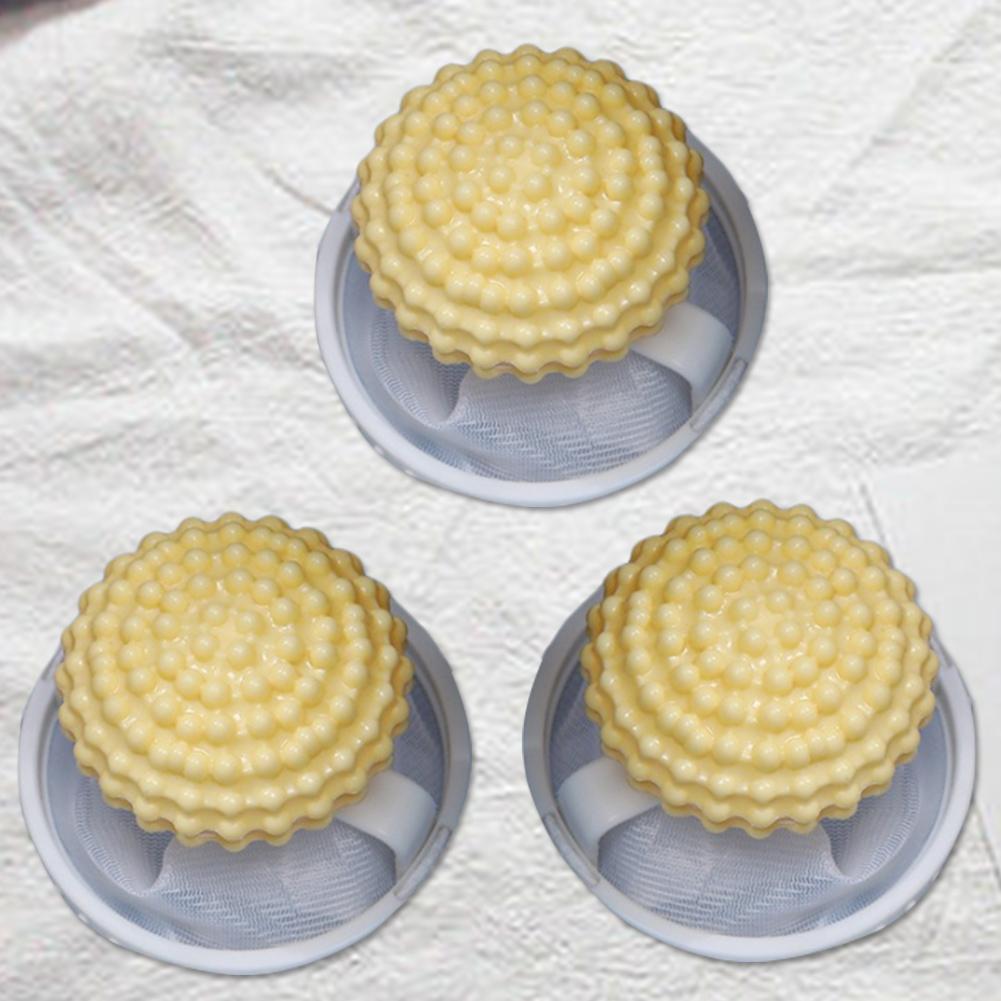 3Pcs Pet Hair Remover for Laundry Reusable Washing Machine Floating Lint Mesh Bag Pet Hair Catcher for Washing Machine