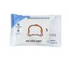 Gentle Formula Flushable Wet Wipes - Soft, Moisturizing, and Original Wood Pulp.