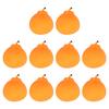 10pcs Squeeze Toys Lifelike Orange Squish Toys Cute Fruit Stress Relief Squishes Toy Interesting Decompression Toys