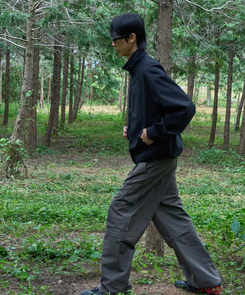 Yusudosi 3-Way Convertible Cargo Pants Khaki
