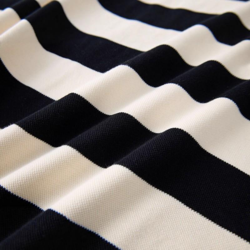 Korean Style Fleece-Lined Half-Zip Hoodie Women Winter Thick Loose Fit Stand Collar Striped Long Sleeve Top