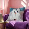Anime Doraemon Pillow Case Square DoubleSided Sofa Cushion Cover Bedroom Bedside Pillow
