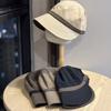Zhao Lusi's Same Style Baseball Cap for Women, New Autumn and Winter Versatile Wide-brimmed Cap That Covers the Face and Makes the Face Look Smaller