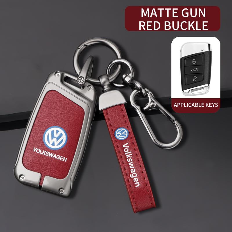 Dla VOLKSWAGEN VW Pokrowiec na kluczyk samochodowy ze stopu cynku Osłona ochronna kluczyka Dla VW Volkswagen Magotan Magotan GTE Passat B6 B7 B8 CC Ar