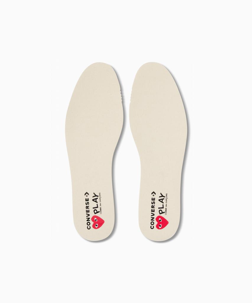 Converse X Play Comme Des Garçons Single Heart Chuck 70 Ox A08804C