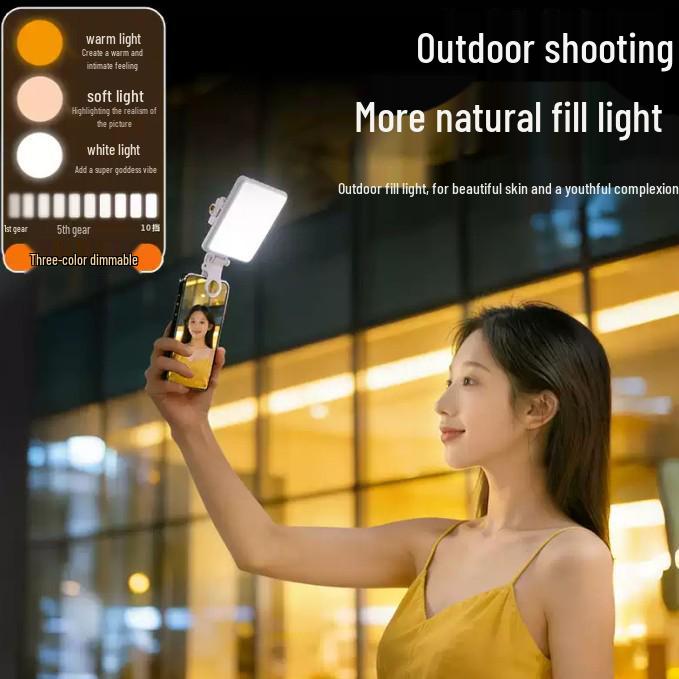 VL60 Compact Cross-Border Mobile Photography Light for Tablets and Video Conferencing