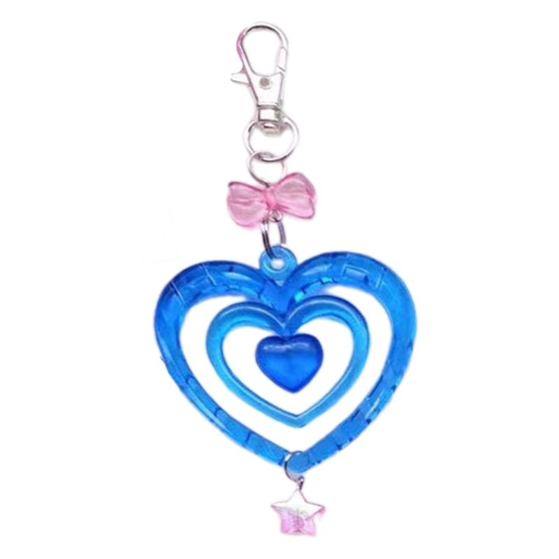 

Hollow Heart Purse Hanging Pendant Sweet Phone Strap Bag Decoration Portable Hanging Lanyard Gift for Girls Women
