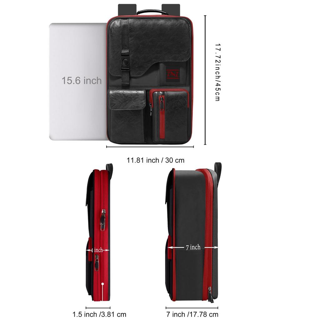 15-16 Inch Men's Laptop Backpack for Business Travel