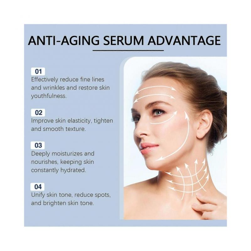 Anti-Wrinkle Facial Moisturizing Essence - Hydrating Serum for Youthful Skin, 30ml