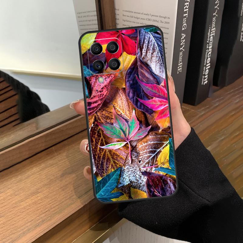 Colorful Leaves Case For Samsung Galaxy M13 M53 M51 M31 M11 M14 M34 M54 M12 M32 M52 M16 M36 M56 M15 M35 M55
