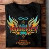 Camiseta Merry Christmas Journey Tour 2026 Final Frontier Preta Todos os Tamanhos Camiseta Unissex