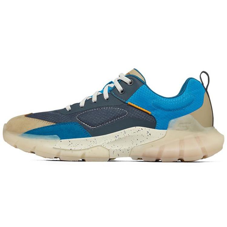 Skechers Romello Sneakers Navy Blue Beige Men s 210415-BLU EU 40