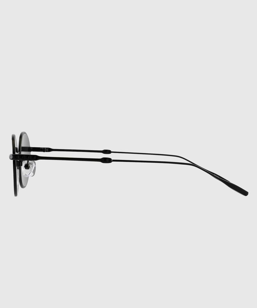 Tuditeo Bib Geek Chic Oval Tinted Nylon Lens Uv Protection Sunglasses C1 Black