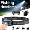 LED Headlamp,Rechargeable Head Light for Fishing & Camping,Super Bright Head Torch for Night Running,Hiking,Cycling,Emergency