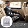 Kick Mats Back Seat Protector Waterproof Felt Easy Installation Seat Back Protector With Storage Pockets Car Supplies