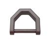Anti-lost Titanium Zinc Zinc Alloy Key Chain Polyester Mini Buckle Thickened D-shaped Key Ring  Women