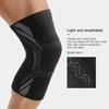 Knee Support Anti Slip Silicone Thick Comfortable Soft Fabric Brace for Volleyball Jogging Knee Joint Protection