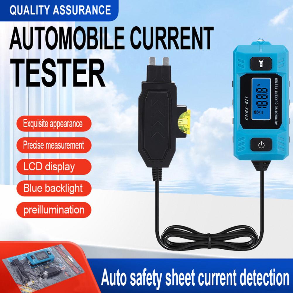 Digital Version Automotive Circuit Fault Probe Tester,High Precision Simple Current Tester/battery Leakage Analyzer