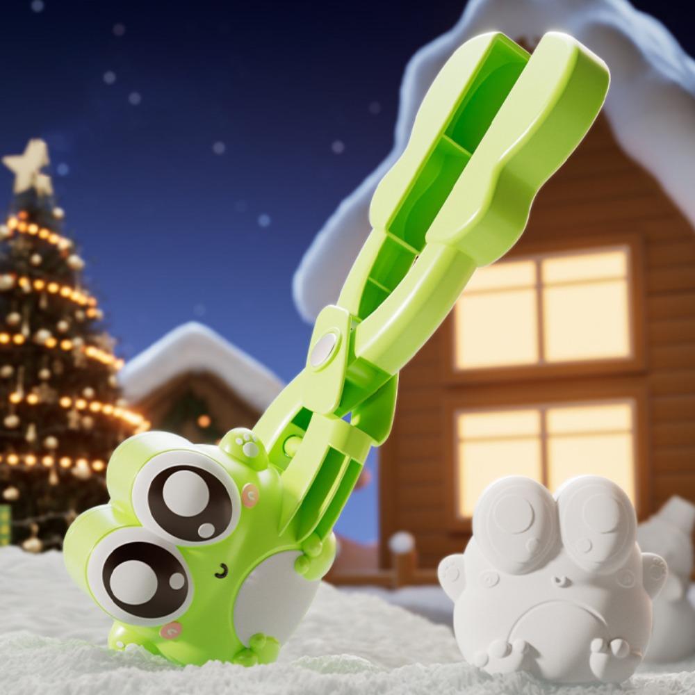 Schneewerkzeuge Frosch Schneeballklemme Spielzeug Ferkel Küken Schneeballmacher Schneeform Kinderspielzeug