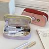 Cosmetics Storage Korean Pencil Bag Large Capacity Stationery Storage Bag Kawaii Makeup Bag  Gifts