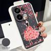 Lovely Girl Heart Print Case For Xiaomi 13T Pro Redmi Note 15 Pro 4G Redmi Note 14 13 Pro+ 5G Leather Texture Silicone Cover