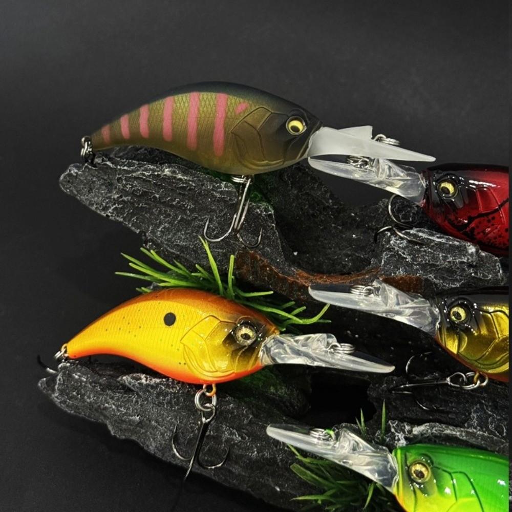 60mm Crankbait Fishing Lure Saltwater Swimbait Fishing Tackle  for Freshwater Saltwater Fishing