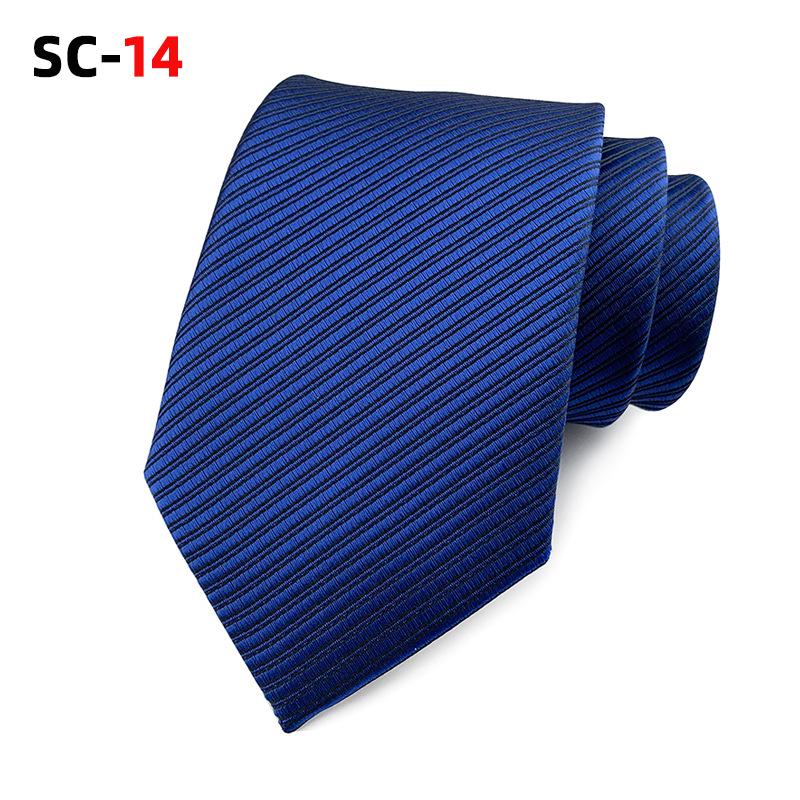 

Однотонный галстук из сатина высокой плотности 8 см - Корейская мода, деловой мужской аксессуар