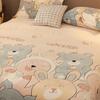 Winter Household Coral Velvet Bed Sheet Single-piece Double-sided Thickening Plus Velvet Flannel Blanket Blanket