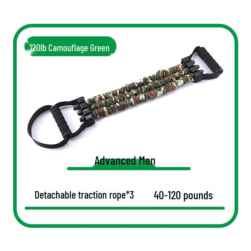 

Ayub 3-Rope Pedal Resistance Band and Chest Expander