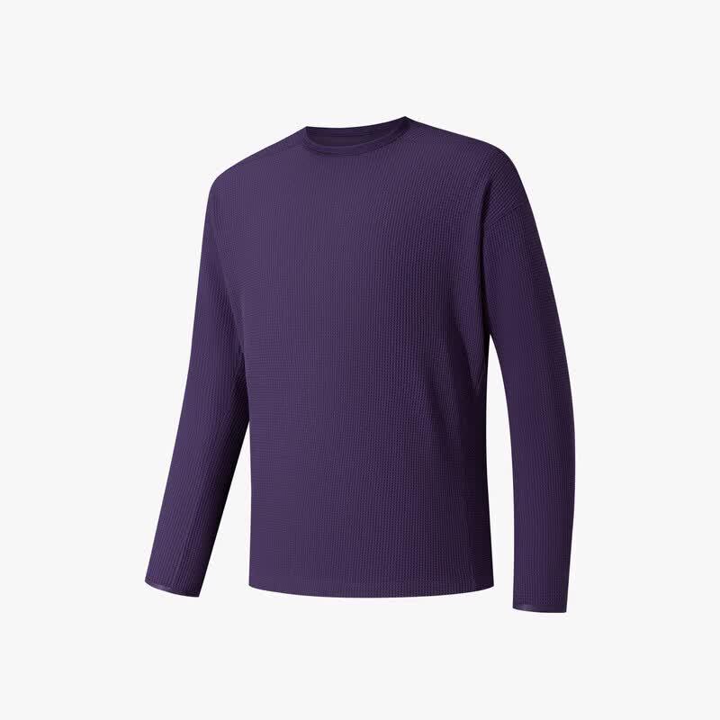 Anta Champion Men's Antibacterial Waffle Long Sleeve T-Shirt
