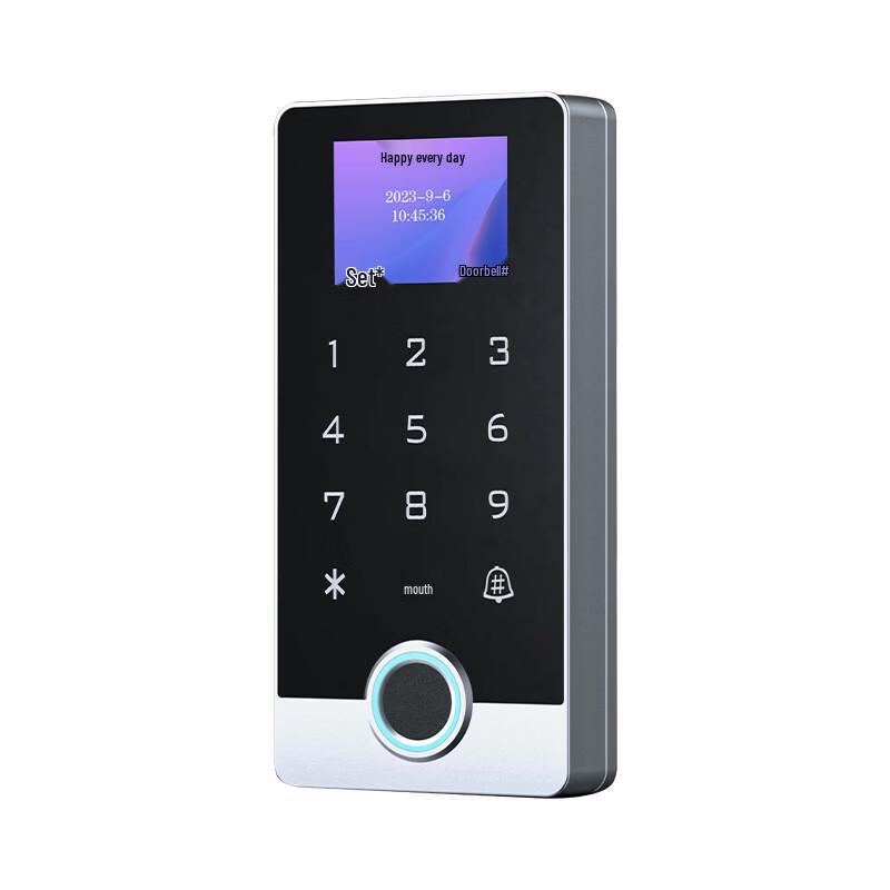 

Biometric Fingerprint Access Control and Time Attendance System CN plug (adapter included)
