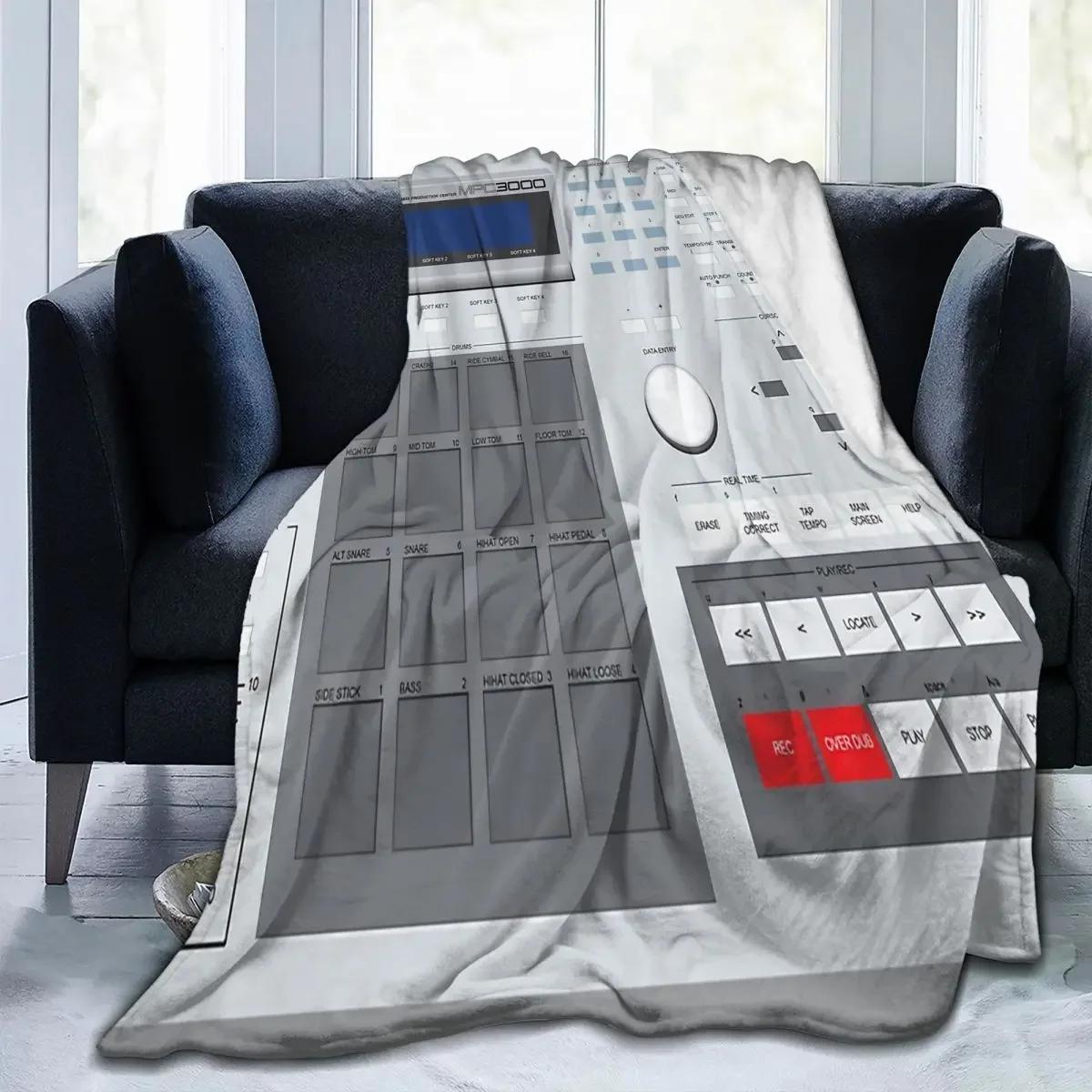 AKAI MPC 3000 Tapis Rug Throw Blanket Modern Comfortable Bedroom Multi Style 75X95CM