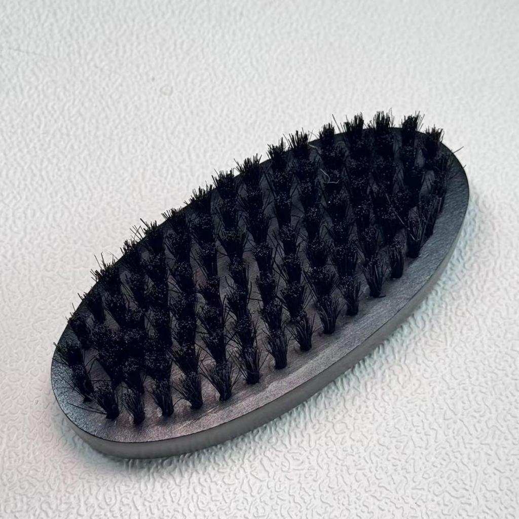 Beech Wood Boar Bristle Men's Beard Styling Brush
