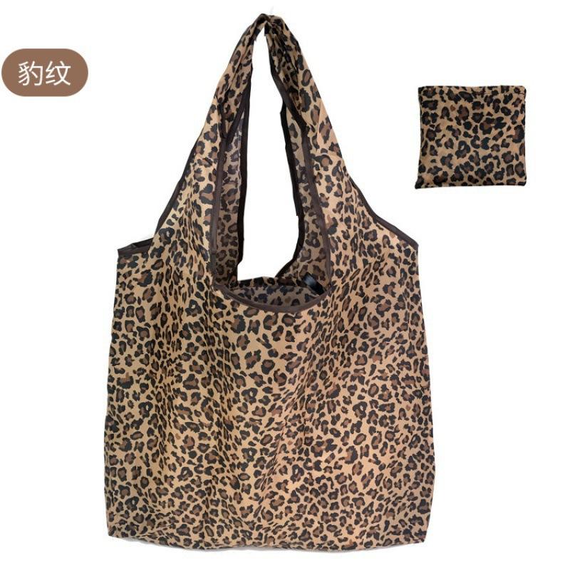 YiLi-Studio Opvouwbare boodschappentas voor dames, Lichtgewicht Waterdichte Herbruikbare Nylon Tote Bag, Draagbare Schoudertas voor Boodschappen